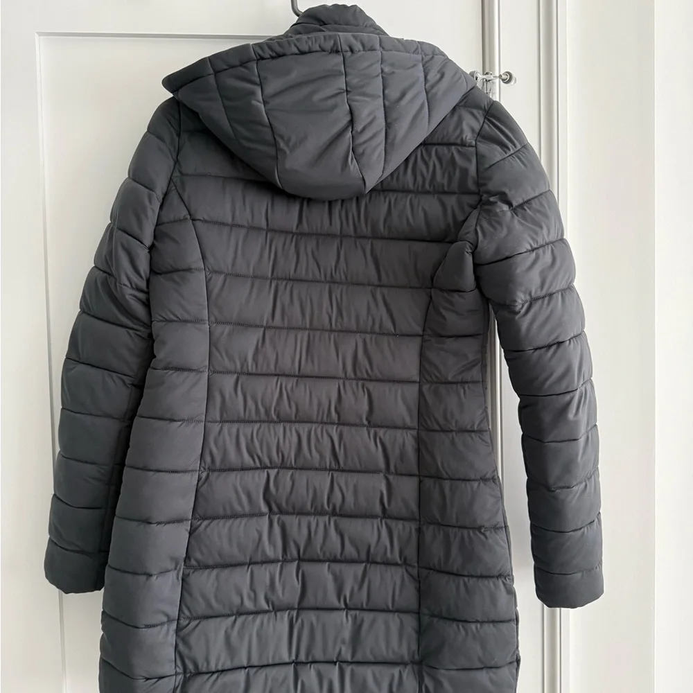 Save The Duck Women's Black Puffer Coat - Picture 2 of 3